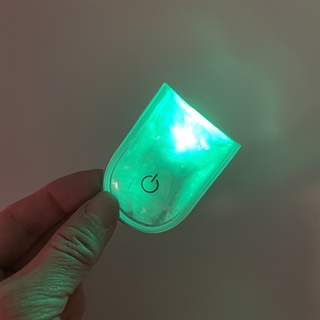 LED magnetisk clips til løbere-grønt lys