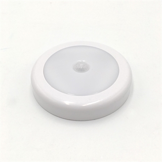 Stick-on magnet LED natlampe med bevægelsessensor _hvid