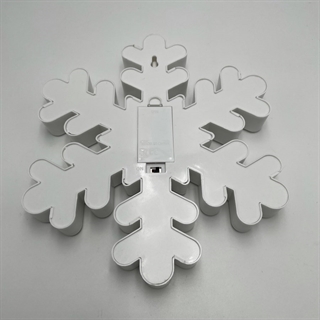 LED snefnug lampe med varmt hvidt lys