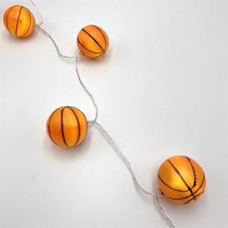 LED lyskæde med basketbolde - 3 m 20 lys
