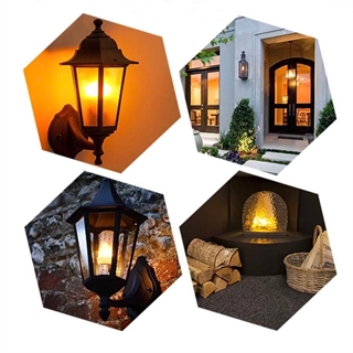 LED Flammepære - E14 2W  