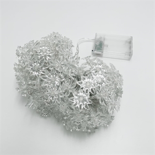 LED-lyskæde med lotusblomster – farverige lys –10 m 80 lys