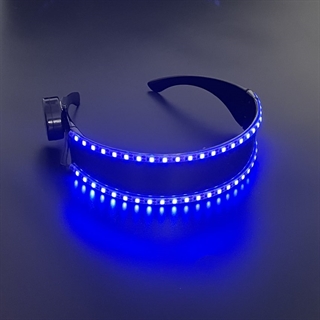 LED-strips briller - Rødt lys, grønt lys, blåt lys