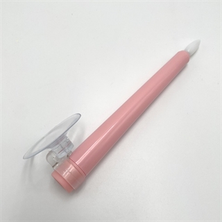 LED kronelys med fjernbetjening - lyserøde farve