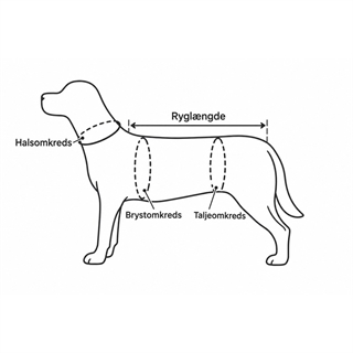 Måling af hund