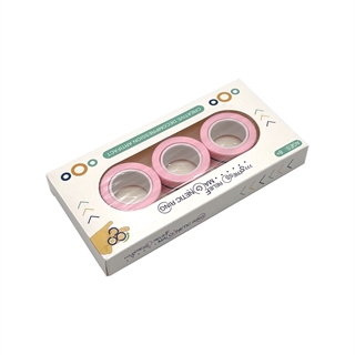 Magnetisk fidget spinner - 3 stk per sæt - Lyserød