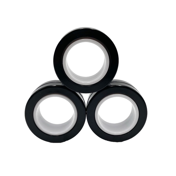 Magnetisk fidget spinner - 3 stk per sæt - Sort