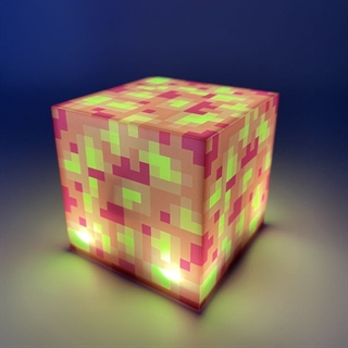 Minecraft Magma Block lampe