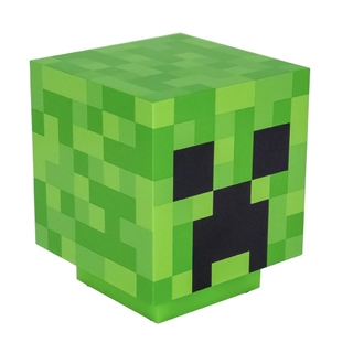 Minecraft Creeper lampe med lyd - Batteridrevet