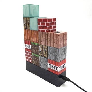 Minecraft bloklampe - DIY 16 stk. 