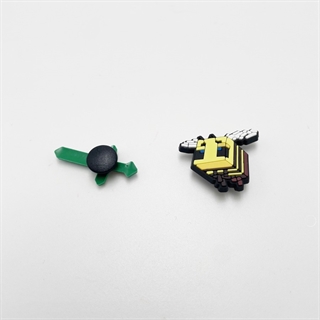 Minecraft charms til Crocs – 5-pak