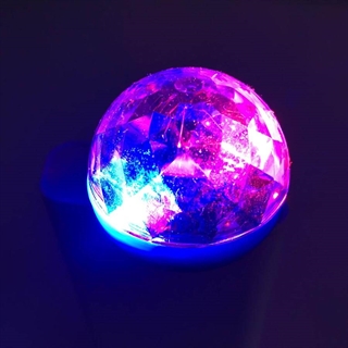 Mini USB Discolampe med farverige lys