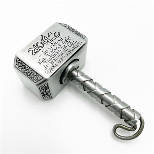 Mjolnir hammer fidget spinner - sølvfarvet