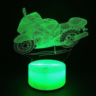 Motorcykel 3D lamp