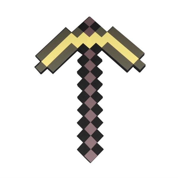 Pixel hakke i guld – 45 cm