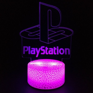 Playstation Logo 3D lampe