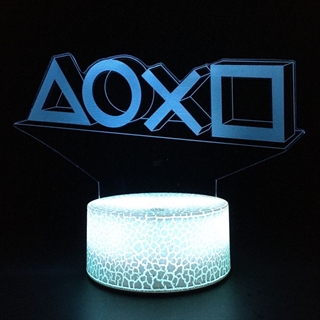 Playstations icons 3D lampe