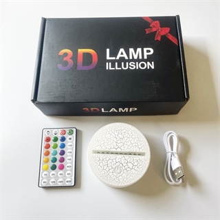 Pokemon Charizard 3D lampe med fjernbetjening - Dæmpbar