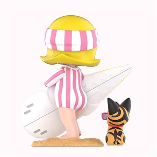 Pop Mart Molly surfer samlefigur