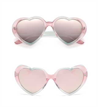 Søde børnesolbriller med polariserede linser – Lyserød
