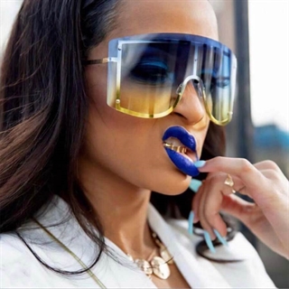 Oversize modesolbrille