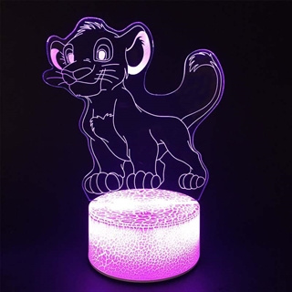 Simba Lion 3D lampe