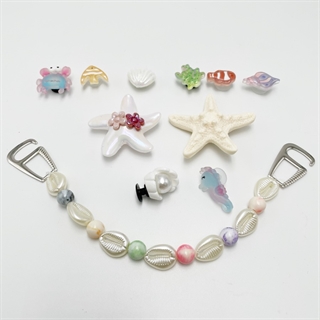Skocharms med havtema – 11 dele