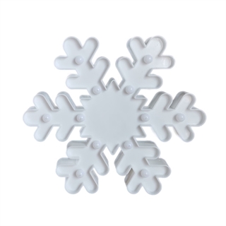 LED snefnug lampe med varmt hvidt lys