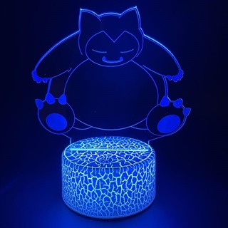 Snorlax 3D lampe