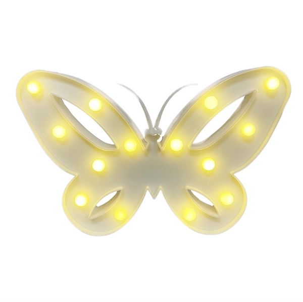 Sommerfugl LED dekorationslampe