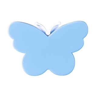 Sommerfugl natlampe med lyssensor - Blå