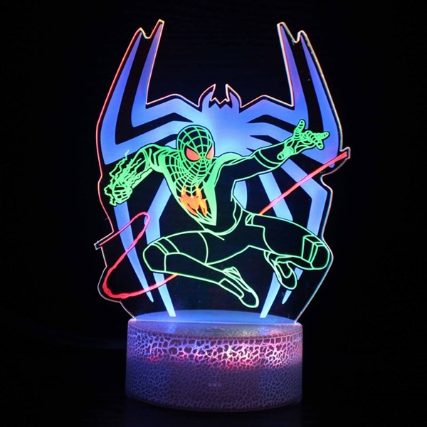 Spider Man 3D lampe