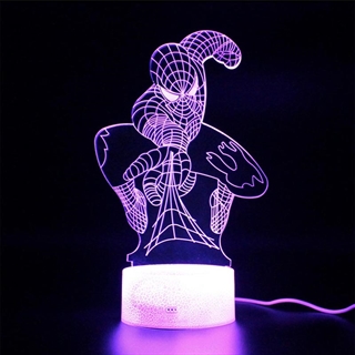 Spider-man 3D lamp