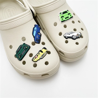 Sportsbiler charms til Crocs – 5-pak
