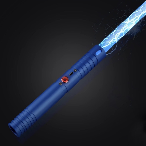 Star Wars lasersværd med 20 lysfarver og lydeffekter - Genopladelige - 1 stk - Blå