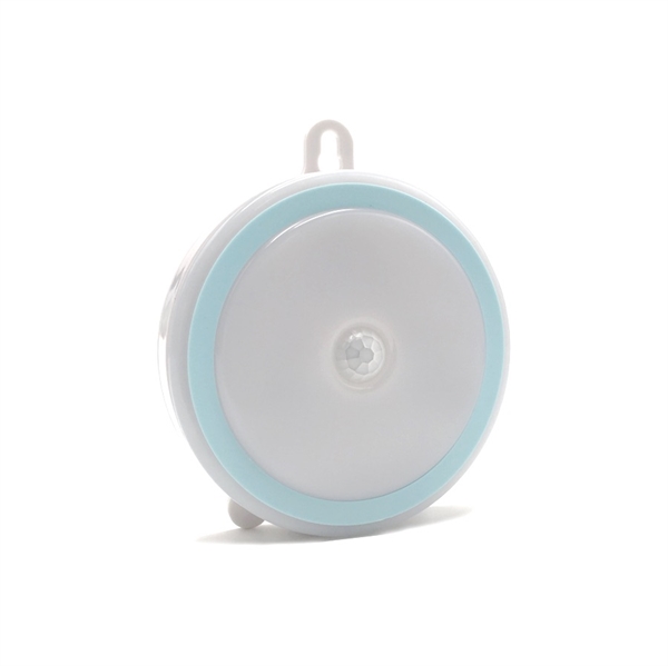 Stick-on magnet LED natlampe med bevægelsessensor -blå