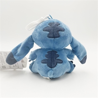 Stitch plyslegetøj med nøglering til hængepynt - H 13 cm