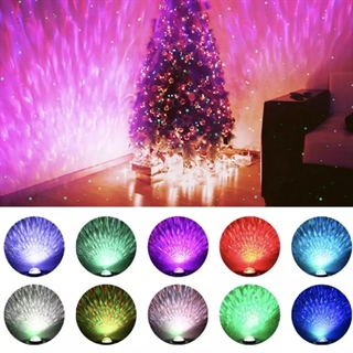 Stjernehimmel projektorlampe med højttaler