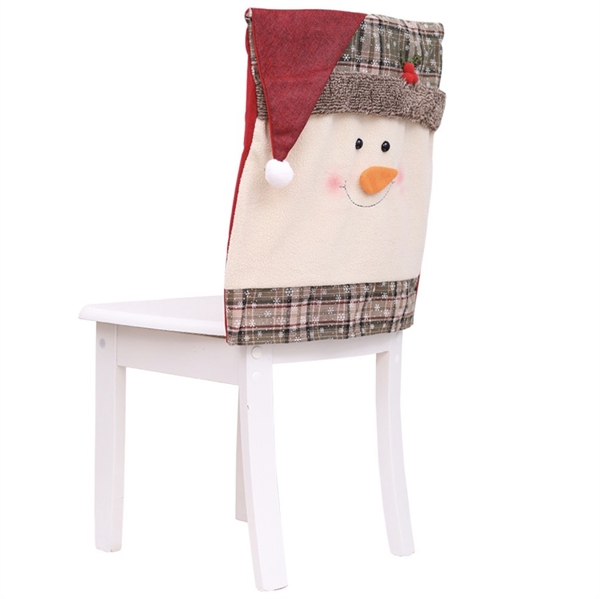 Stolbetræk med snemand