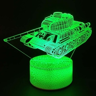 Tank 3D lampe