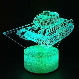 Tank 3D lampe