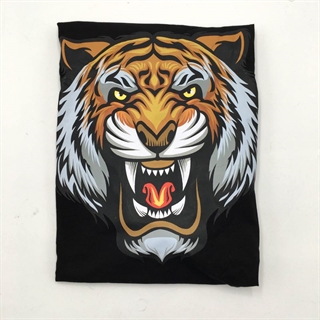 Tiger T-shirt med LED lys
