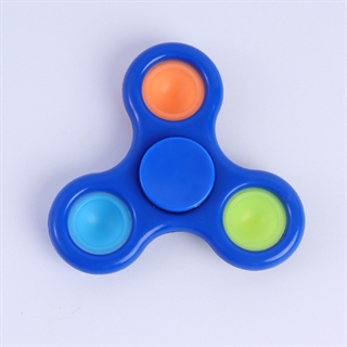 Fidget spinner med pop it - blå