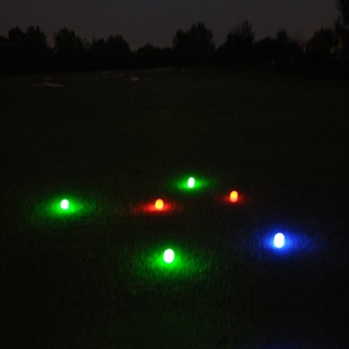 LED Golfbold - Indbygget batterier 